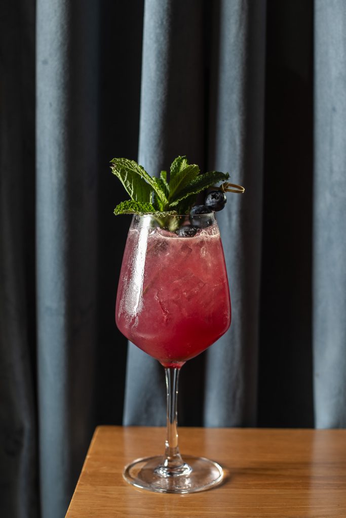 Stay Awhile Spritz in a glass